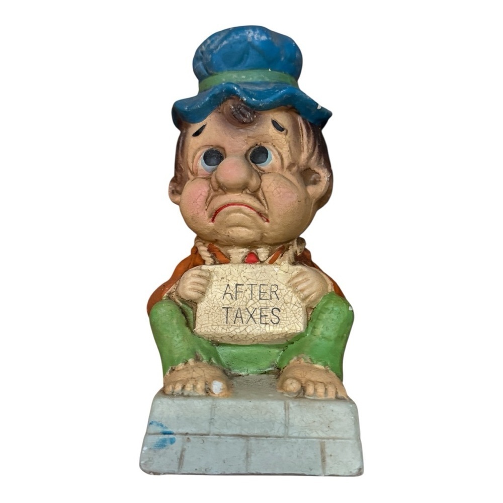 Vintage Japan "After Taxes" Bank